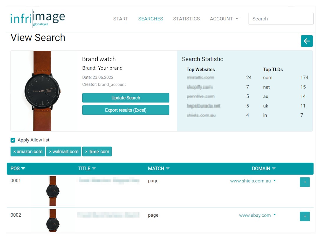 infrimage Einzelansicht wei&szlig;er Hintergrund